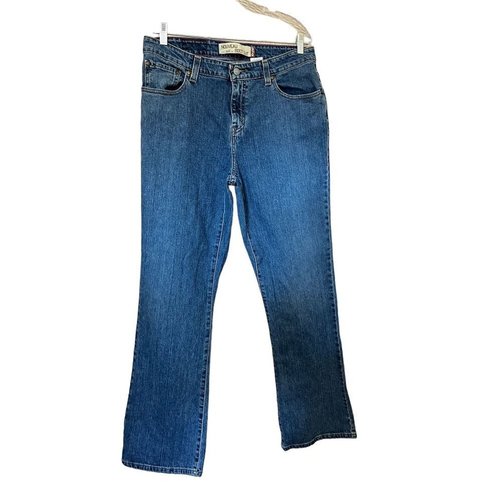 Levi's 515 Nouveau Bootcut Jeans Size 35" - Picture 2 of 15